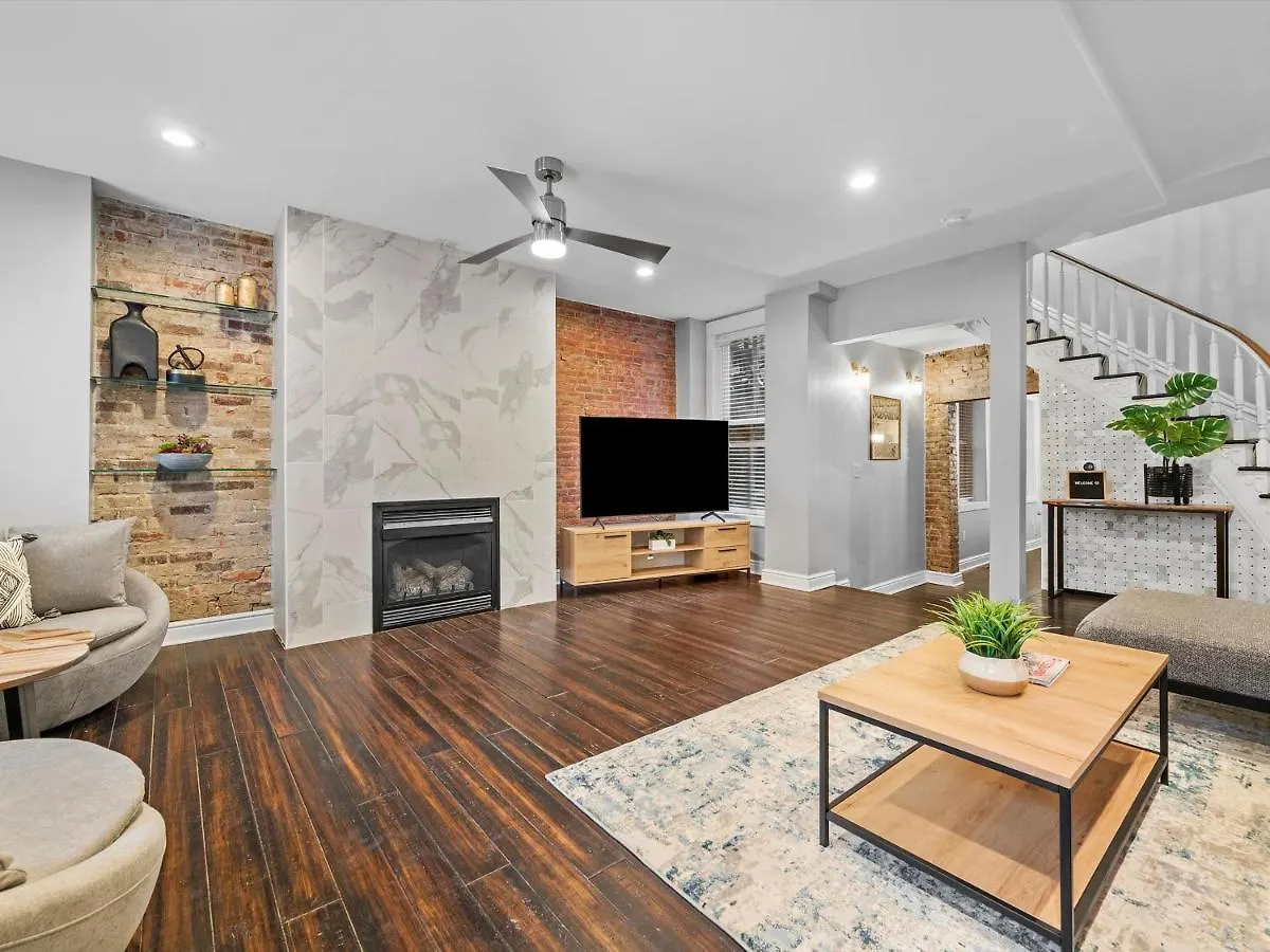 Stylish 4 Bedroom Loft Home, North Shore, City Skyline View Close To Nhl, Nfl Pittsburgh 0*,  United States