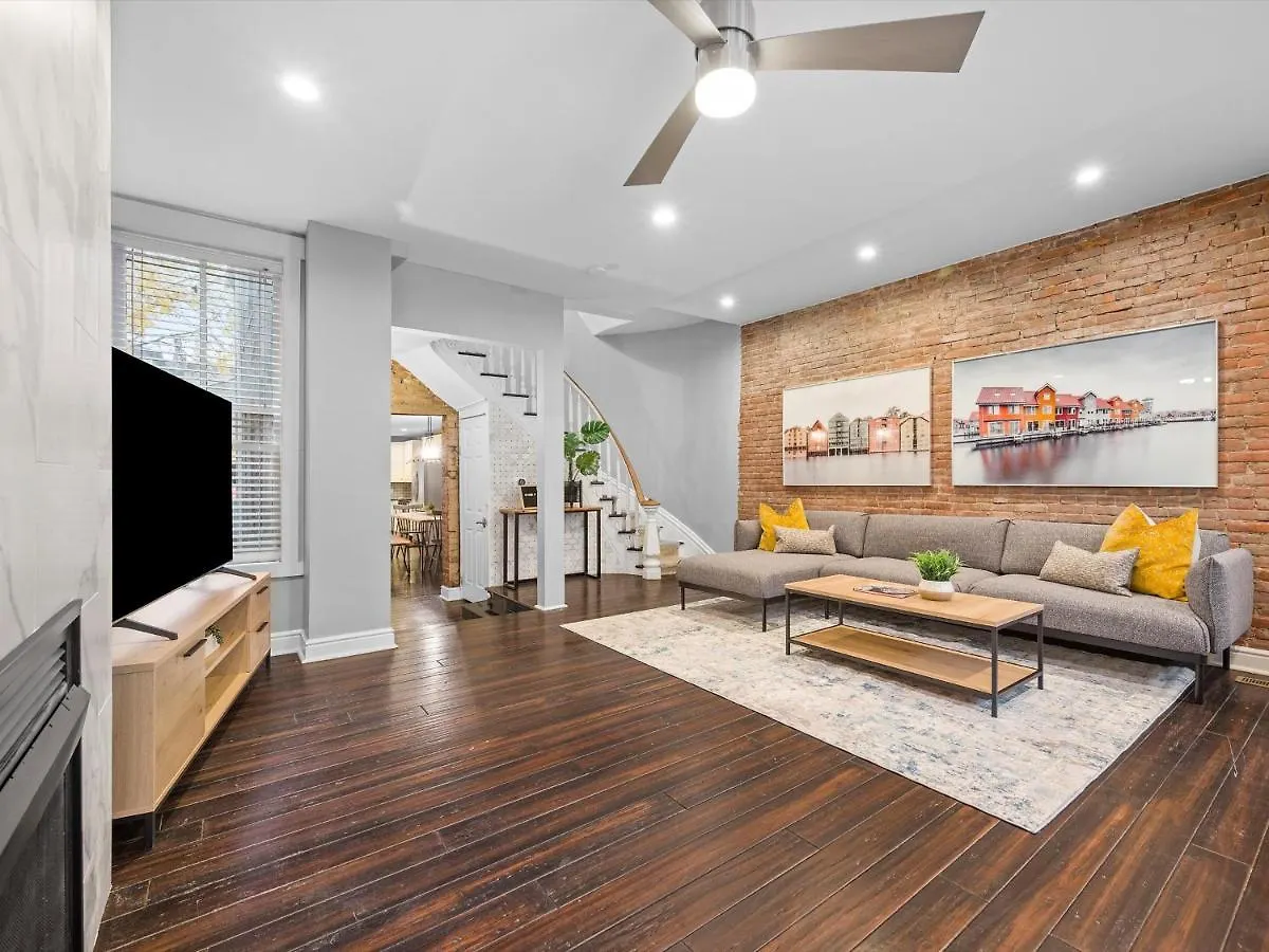Stylish 4 Bedroom Loft Home, North Shore, City Skyline View Close To Nhl, Nfl Πίτσμπουργκ